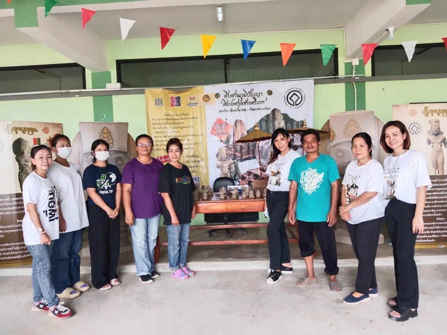 ความร่วมมือระหว่างชุมชนและโครงการ Si Thep Beyond Time
